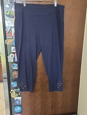 Zac & Rachel Navy Stretch Skirt